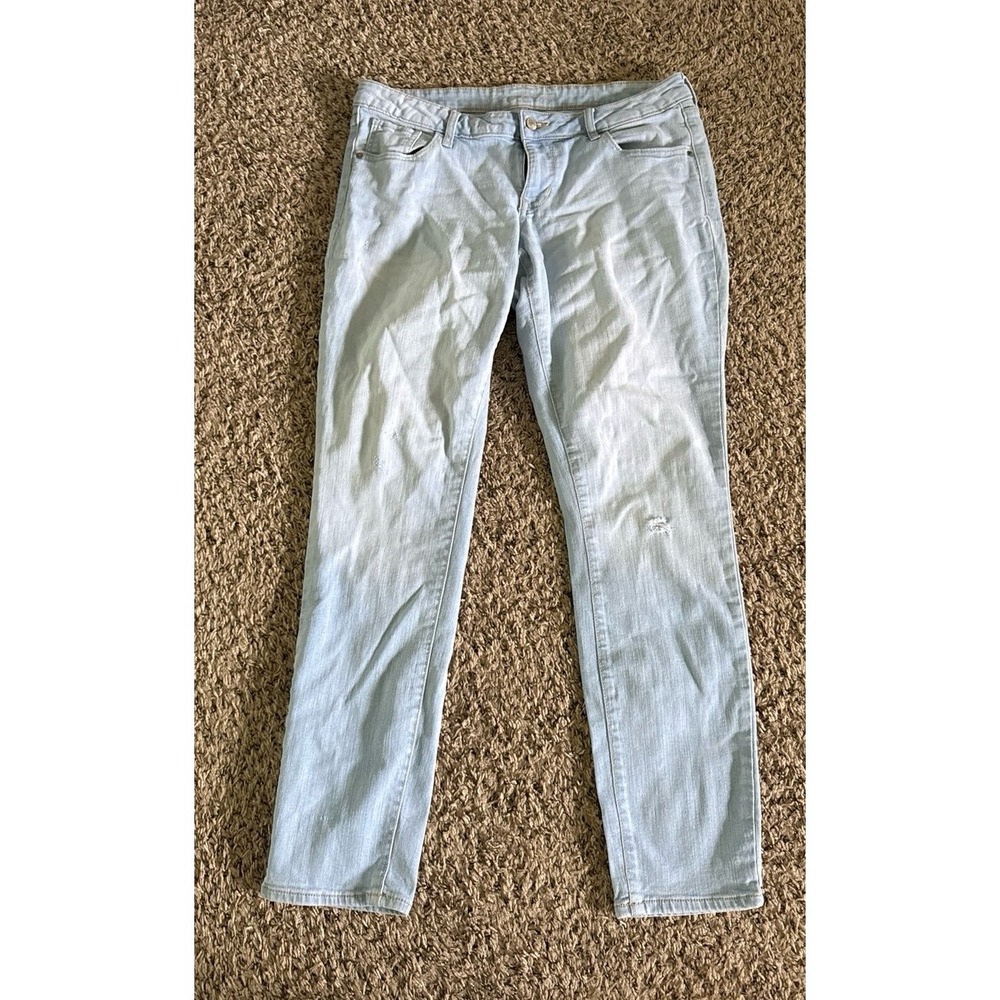 Old Navy Women's‎ Rockstar Light Wash Regular Jeans Size 14